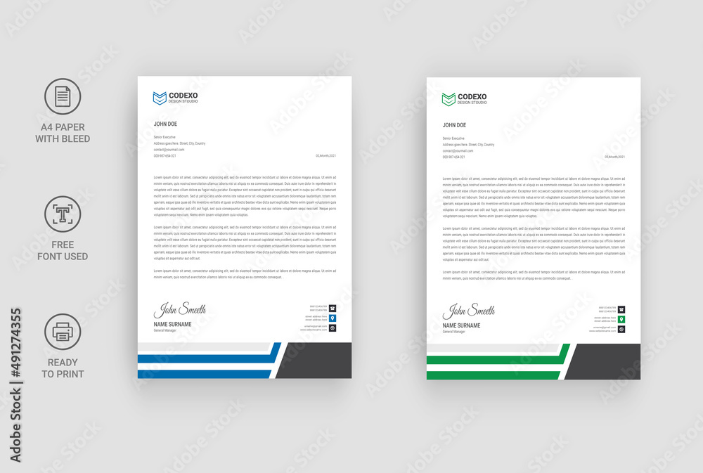 Letterhead Letterhead