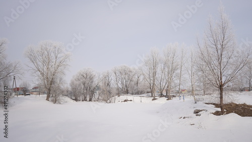 landscape with snow © Konstantin