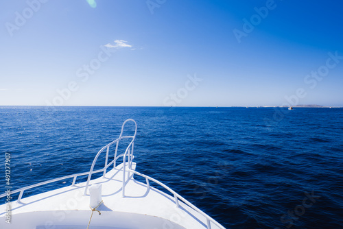 boat on the red sea