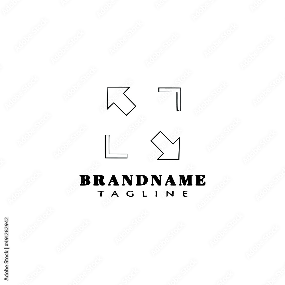 full screen logo icon design template vector illustration full screen logo icon design template vector illustration