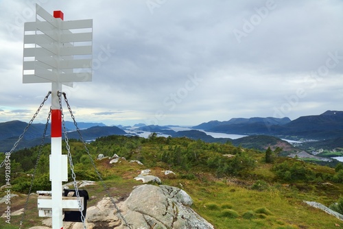 Norway trigonometric marker photo