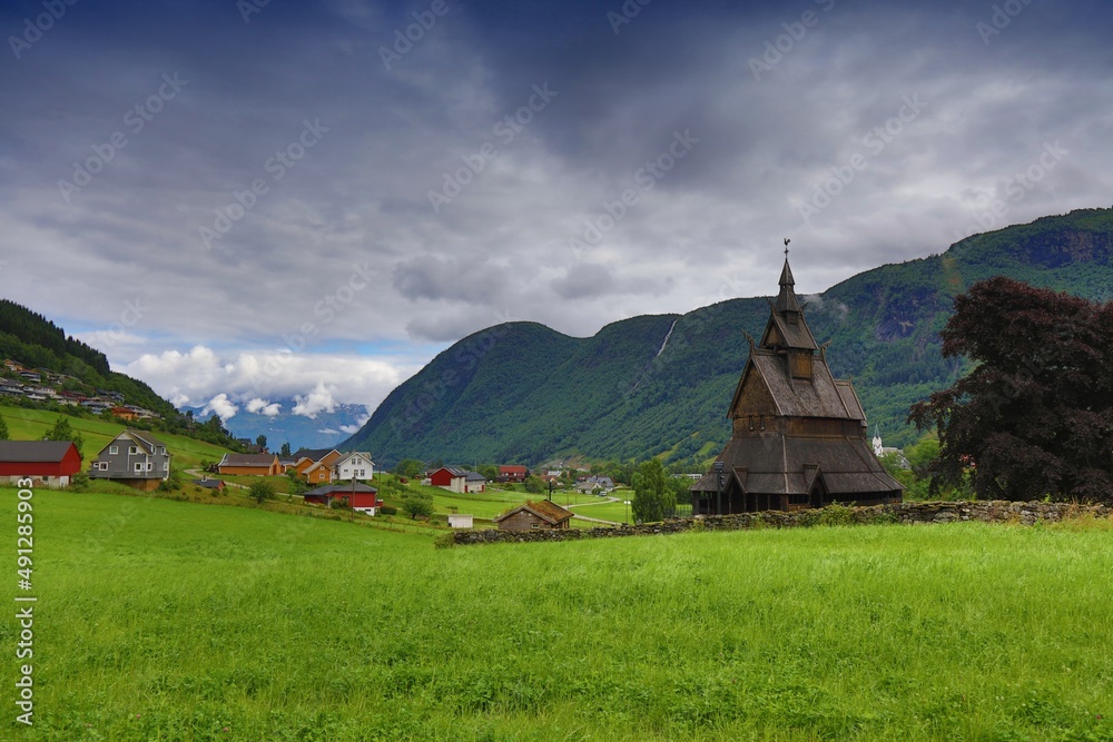 Norway Hopperstad stave church