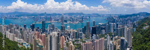 Hong Kong city skyline landmark