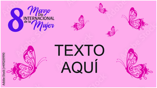 TARJETA DÍA INTERNACIONAL DE LA MUJER