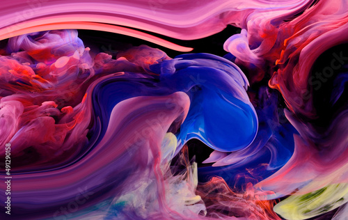 Modern color design background, Gradient colorful abstract background