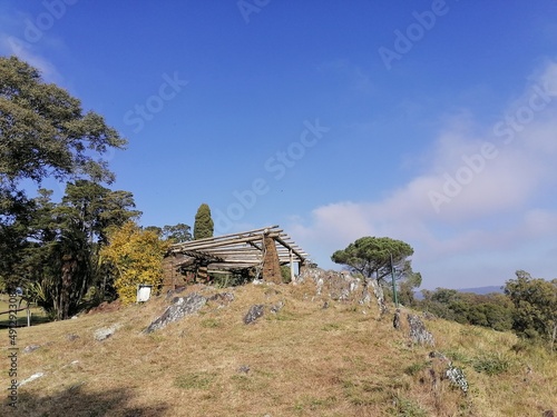 house in the mountains