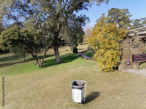 can in park