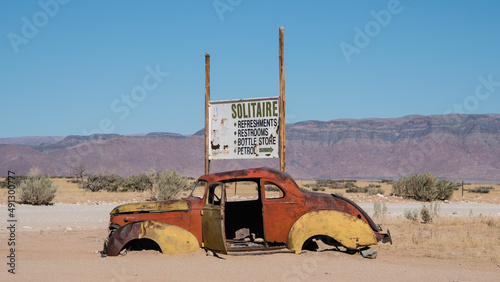 Fotografie Solitaire, Namib-Naukluft Park, Namibia