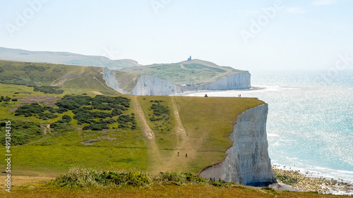 Cliffs, South Downs, Sussex, England photo