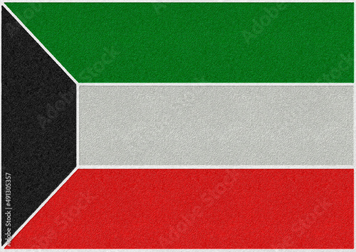 country flag kuwait texture
