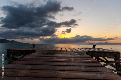landscape at the sea in Mallorca, Spain
