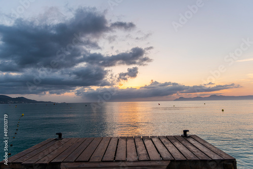 landscape at the sea in Mallorca, Spain