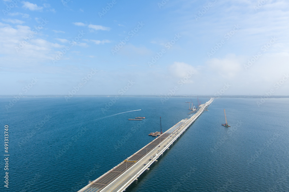 Bridge over the bay