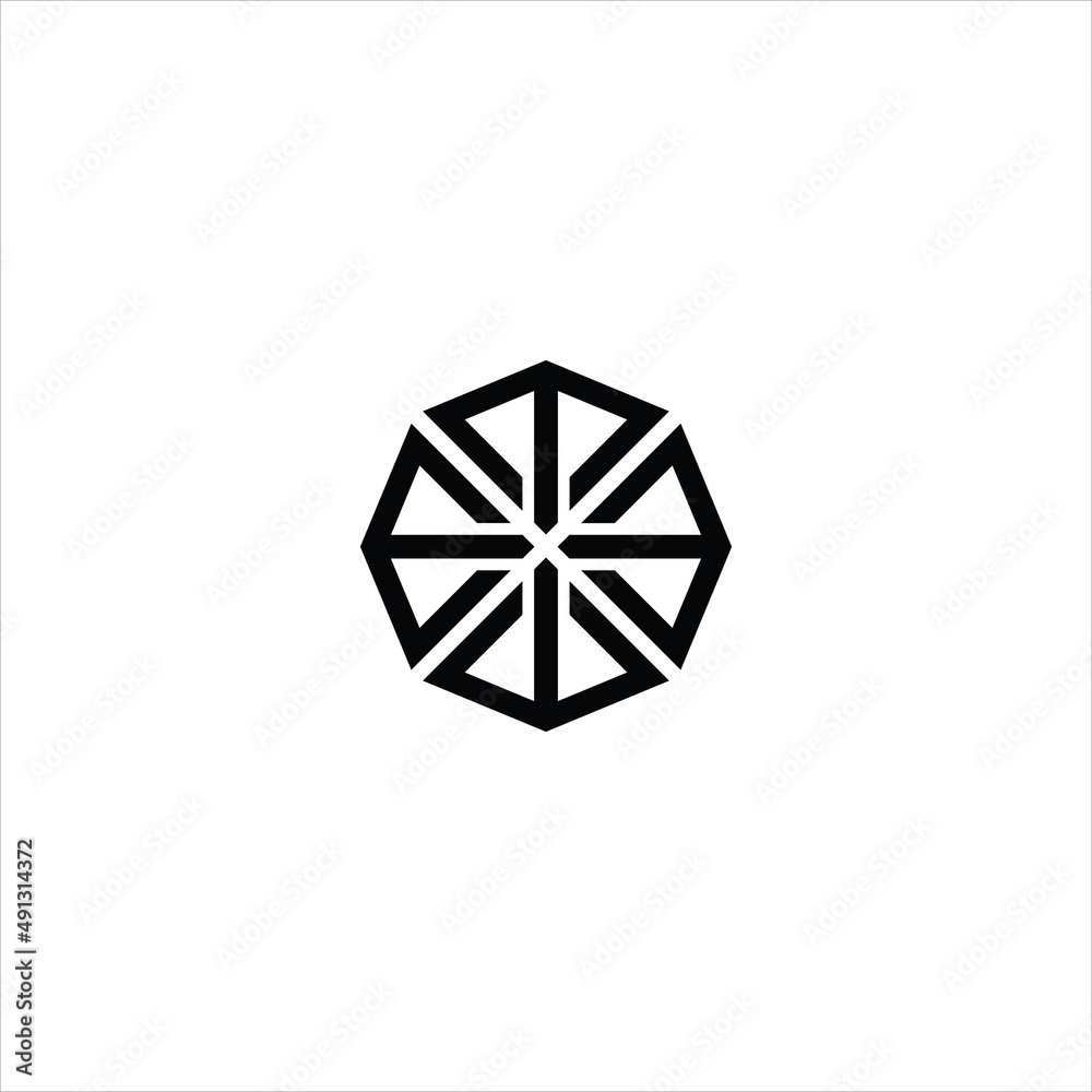 letter m logo vector geometric template letter m logo vector geometric template