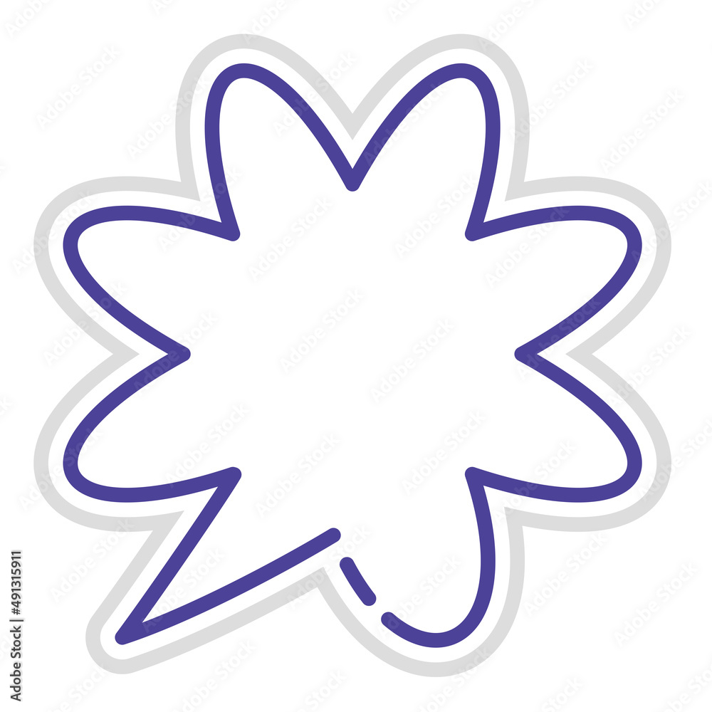 Illustration of a three-dimensional comment balloon and a speech balloon with a hand-drawn touch. Cloud-shaped speech balloon. Illustration of a three-dimensional comment balloon and a speech balloon with a hand-drawn touch. Cloud-shaped speech balloon.