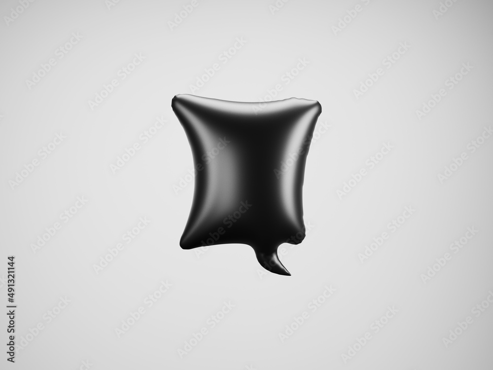 Black Speech Balloon Black Speech Balloon