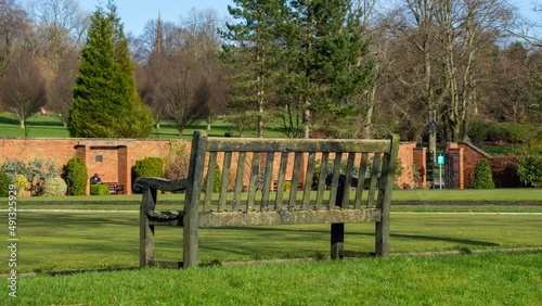 bench in the park