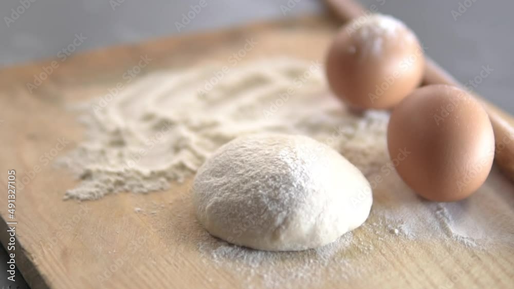 Mother will prepare bakery products for her children Mother will prepare bakery products for her children