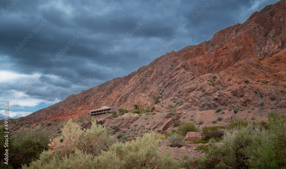 Fototapeta premium landscape of the mountains