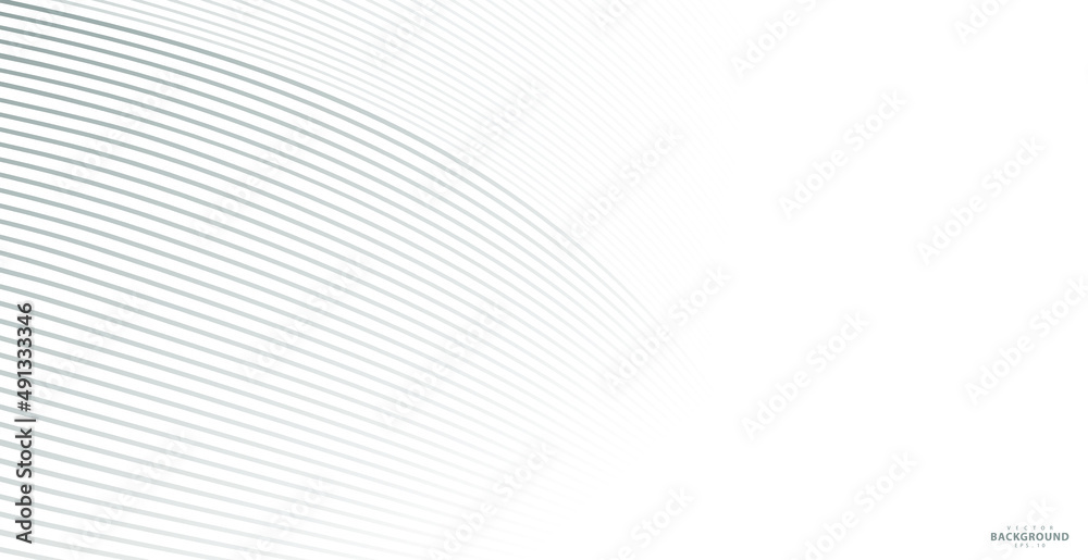 Abstract warped Diagonal Striped Background. Vector curved pattern. Brand new style for your business design