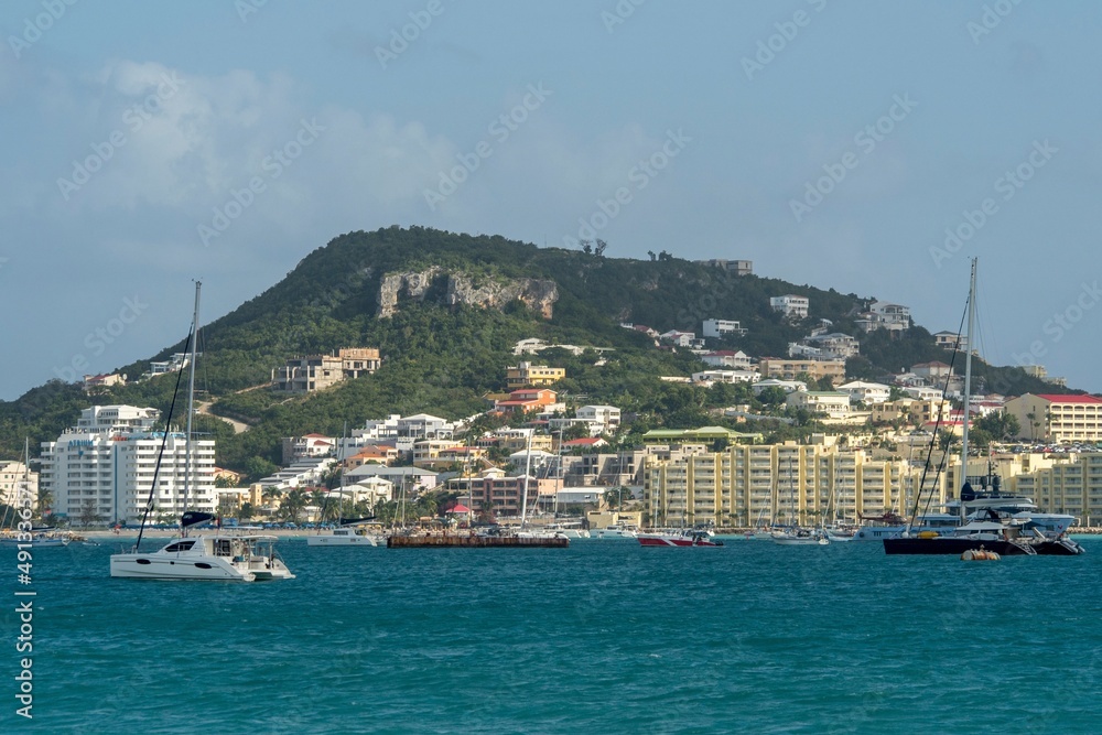 Naklejka premium Sunny Simpson Bay