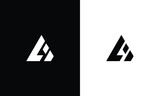 Alphabet letters Initials Monogram logo LI, Ai