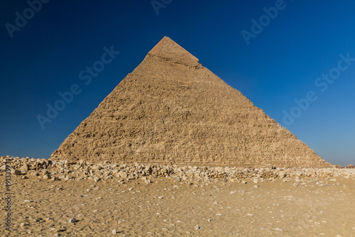 Pyramid of Khafre in Giza  Egypt