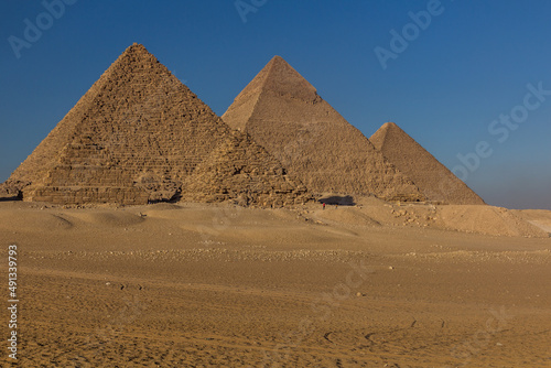 The Great pyramids of Giza  Egypt