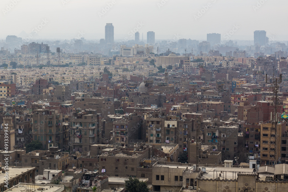 View of Cairo skyline, Egypt