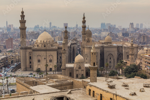 Mosque-Madrasa of Sultan Hassan in Cairo, Egypt