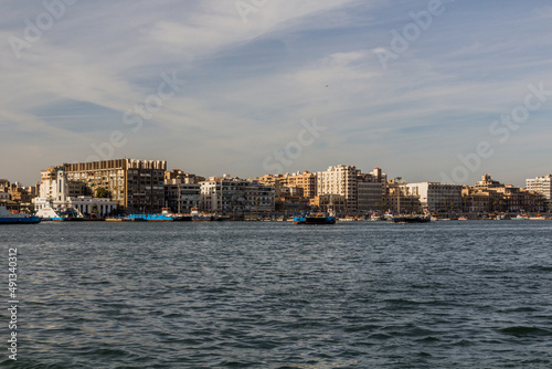 Skyline of Port Said, Egypt