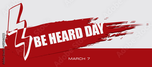 Card National Be Heard Day