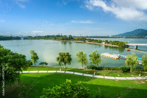 Nanjing Xuanwu Lake Park scenery