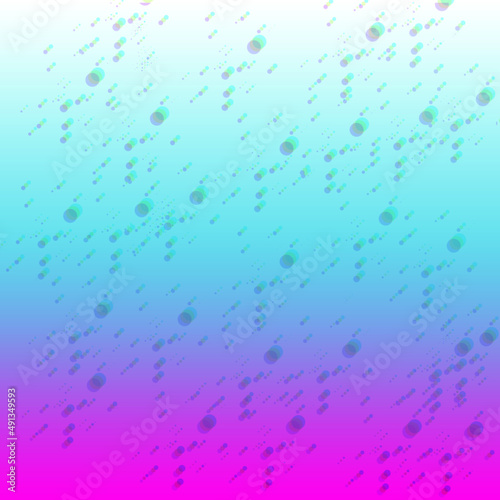 gradient colored background with water splash effect with blue glitch effect that can be used as graphic design