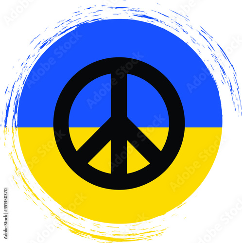Stop War. Need for Peace Graphics vector photo
