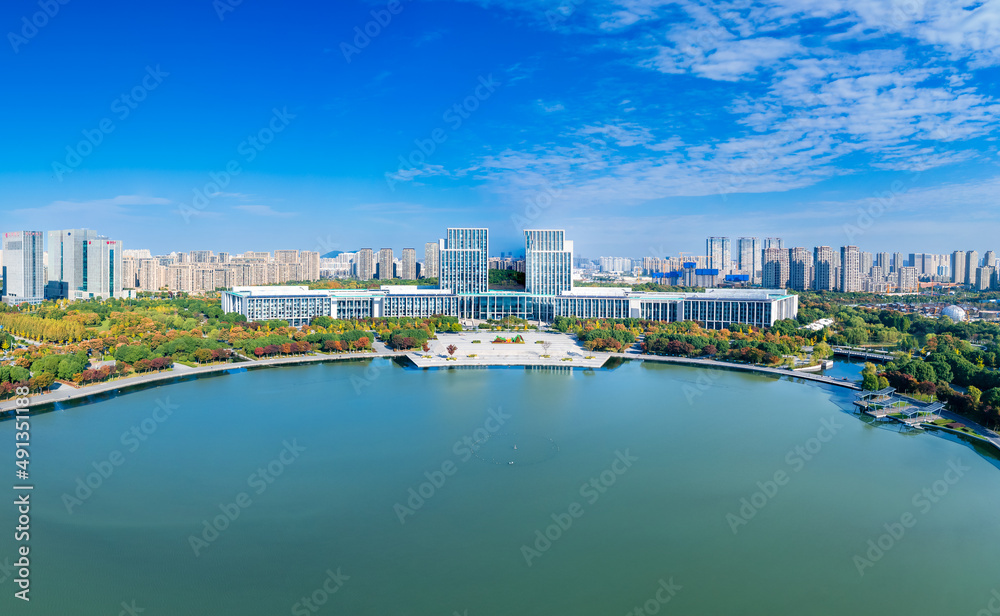 Urban scenery of Wuxi City, Jiangsu Province