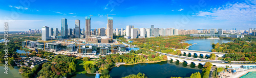 Urban scenery of Wuxi City, Jiangsu Province