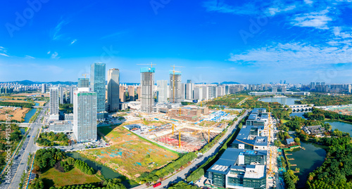 Urban scenery of Wuxi City, Jiangsu Province