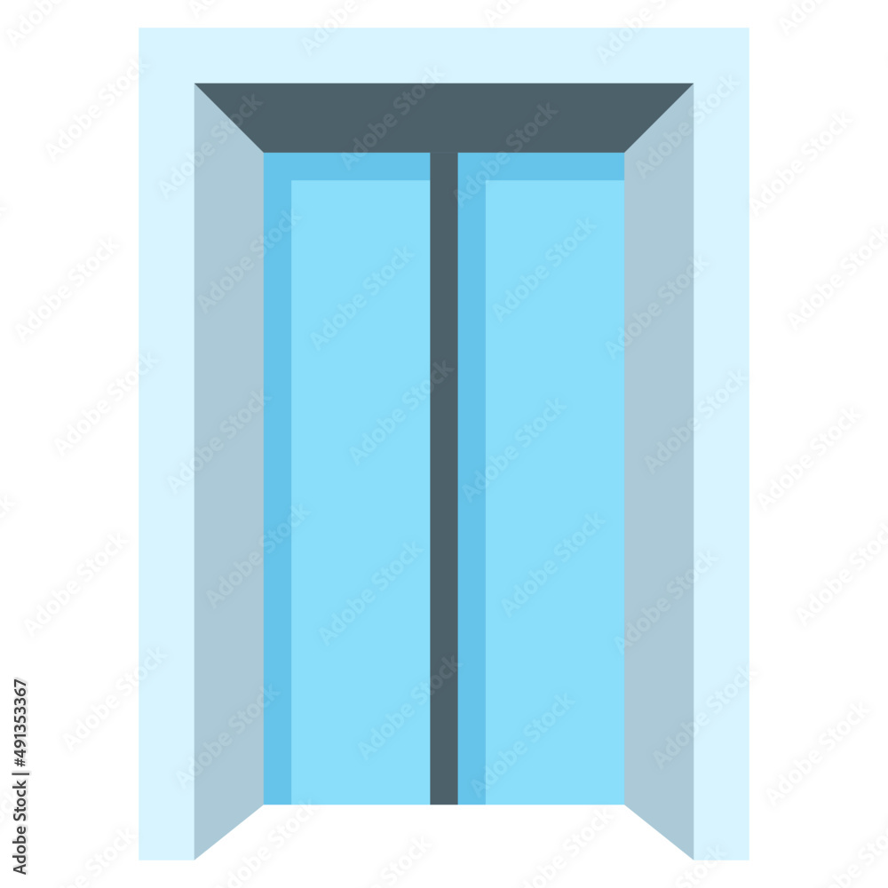 ELEVATOR 7 flat icon ELEVATOR 7 flat icon