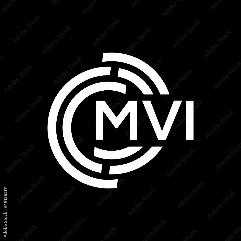 MVI letter logo design on black background. MVI creative initials letter logo concept. MVI letter design. MVI letter logo design on black background. MVI creative initials letter logo concept. MVI letter design.