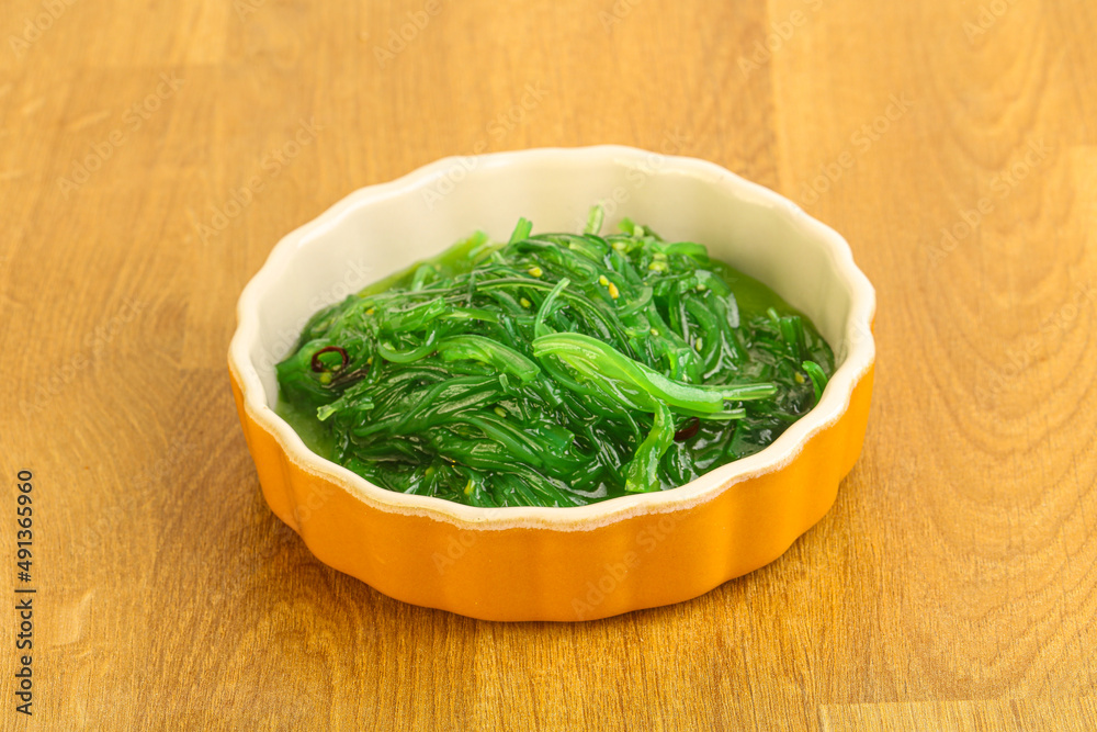 Japanese traditional seaweed salad Chukka Japanese traditional seaweed salad Chukka