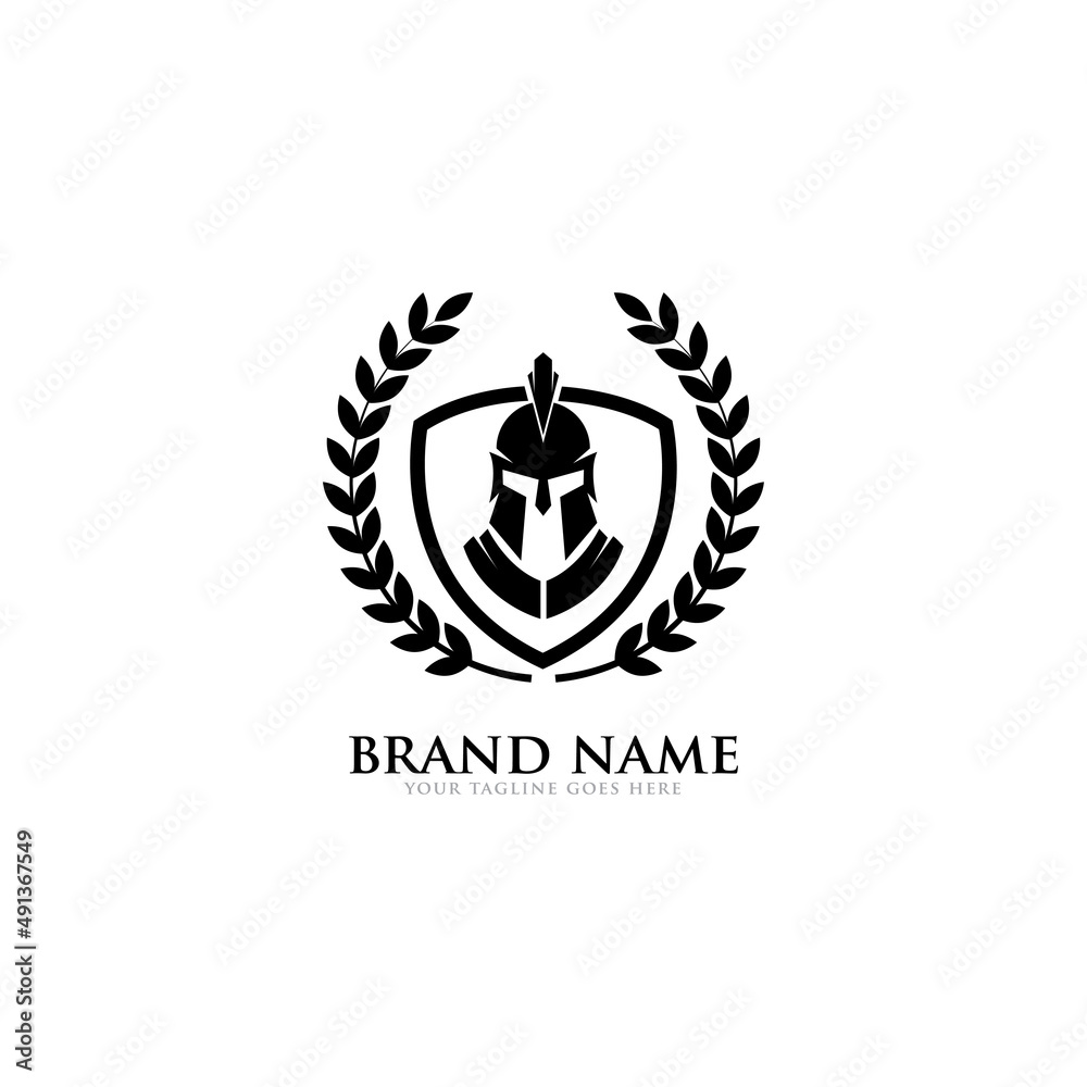 shield and helmet of the Spartan warrior symbol, emblem. Spartan helmet logo, vector illustration of spartan shield and helm, Spartan Greek gladiator helmet armor flat vector icon shield and helmet of the Spartan warrior symbol, emblem. Spartan helmet logo, vector illustration of spartan shield and helm, Spartan Greek gladiator helmet armor flat vector icon