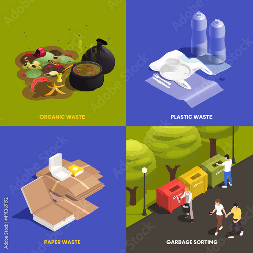 Isometric Waste Design Concept