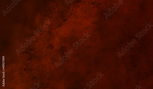 Abstract blurry and grunge red texture background. Old style rusty grunge red background texture with light red smoke and space for making any design and decoration.