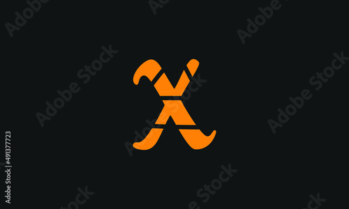 Alphabet letter icon logo X © Muhammad