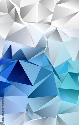 Abstract Low-Poly background. triangulated texture. Design 3d. Polygonal geometrical pattern. Triangular modern style