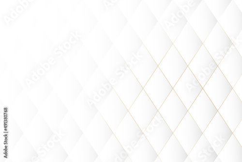 White abstract background with square pattern