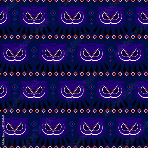 beautiful bird seamless,Abstract Seamless fabric Design Pattern native tribal pattern for background wallpaper cloth enthnic geometric pattern,native patten