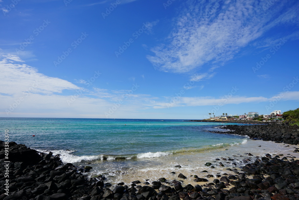 fascinating seascape with charming clouds fascinating seascape with charming clouds