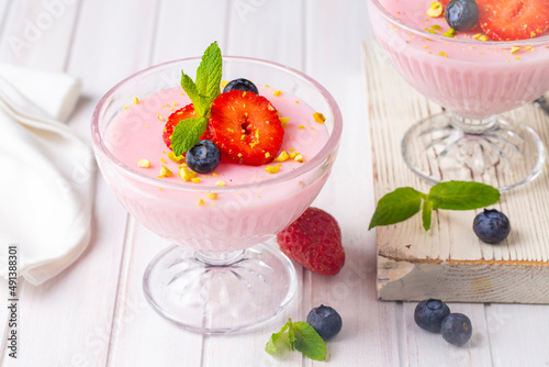 Strawberry Cream Dessert wi...